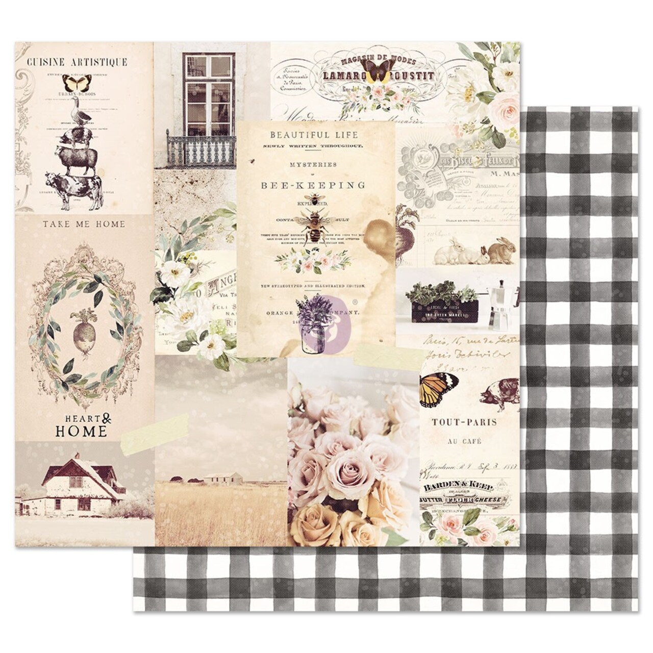 Prima Marketing Inc Prima Marketing Inc Spring Farm Paper12 Beaut, Us:One Size, Beautiful Life 655350994792